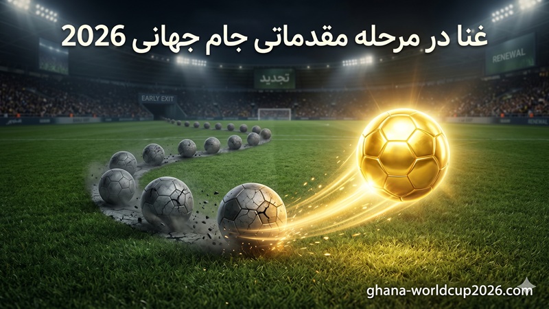 غنا در مرحله مقدماتی جام جهانی 2026